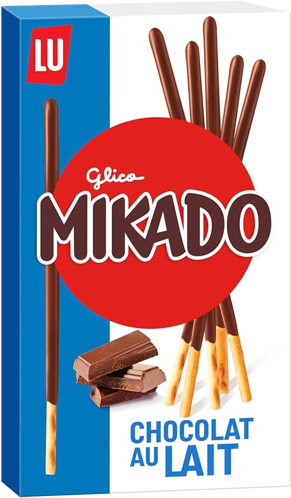 Boite de Mikado (chocolat au lait)