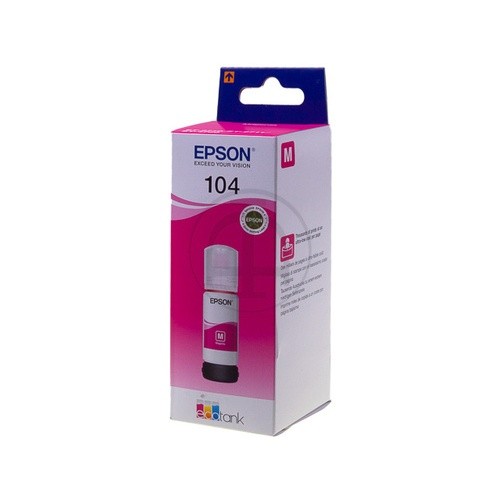 Recharge d'encre magenta originale pour imprimante EPSON Ecotank ET-2711