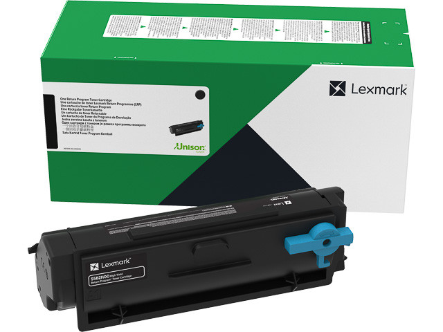 LEXMARK (ORIGINAL) - Lexmark 55B2H00 Noir (15000 pages) Toner de marque