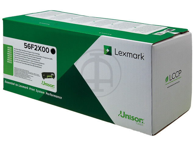 LEXMARK ORIGINAL - Lexmark 56F2X00 Noir (20000 pages) Toner de marque