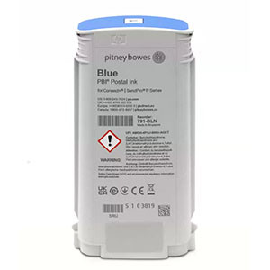 PITNEY BOWES (ORIGINAL) - 789-BL Cartouche d'encre bleue originale Pitney Bowes