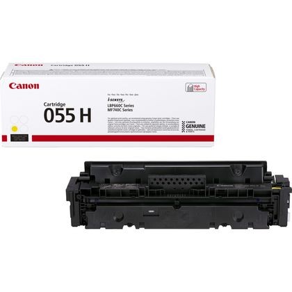 CANON (ORIGINAL) - Canon 055H Jaune Cartouche de toner originale 3017C002