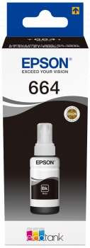 EPSON ORIGINAL - Epson T6641 Noir Bouteille d'encre originale C13T66414010