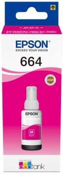 EPSON ORIGINAL - Epson T6643 Magenta Bouteille d'encre originale C13T66434010