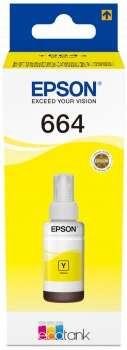 EPSON ORIGINAL - Epson T6644 Jaune Bouteille d'encre originale C13T66444010
