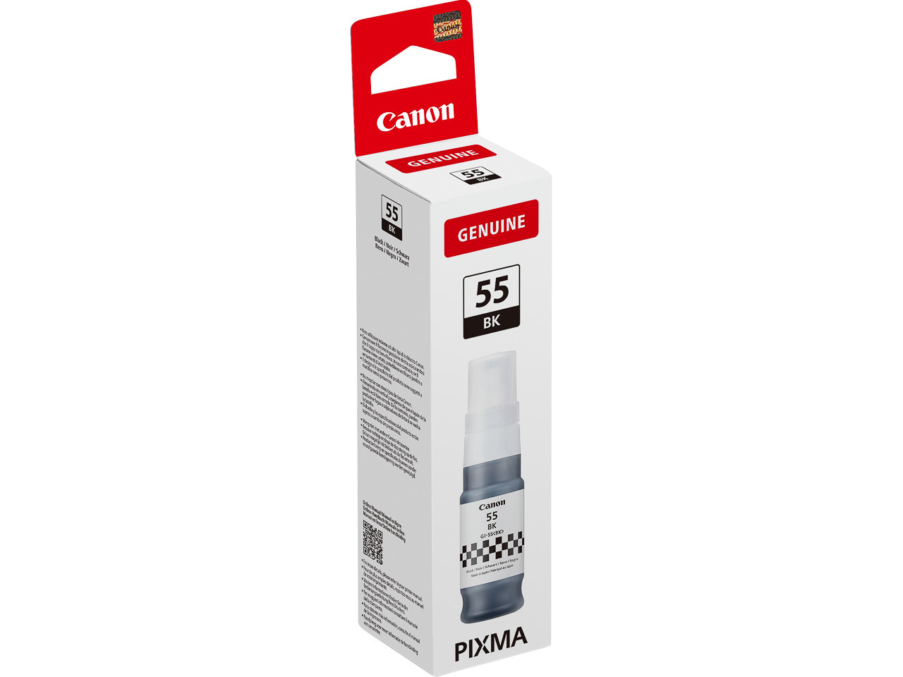 CANON (ORIGINAL) - Canon GI55BK Noir Bouteille d'encre originale 6292C001