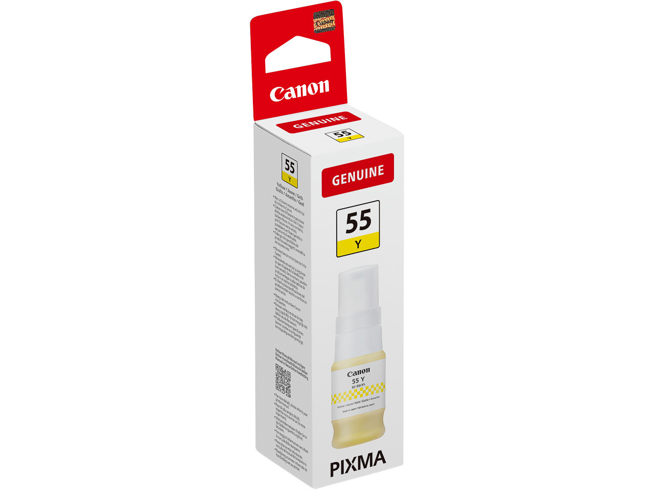 CANON (ORIGINAL) - Canon GI55Y Jaune Bouteille d'encre originale 6291C001