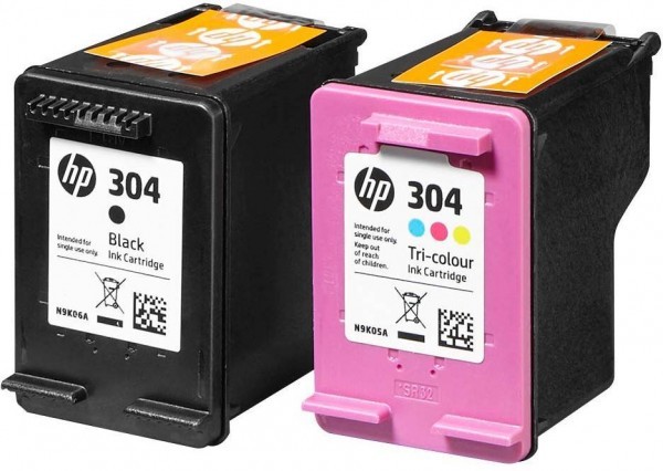 Cartouche HP 304 - 3 couleurs, sans emballage ORIGINE pas cher