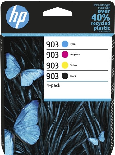 HP 903 cartouche d'encre Noir pour Officejet Pro 6960, 6970 d'origine