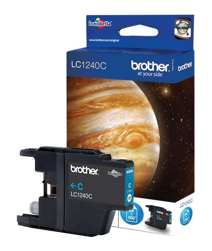BROTHER ORIGINAL - Brother LC1240 Cyan Cartouche d'encre originale
