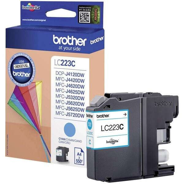 BROTHER ORIGINAL - Brother LC223 Cyan Cartouche d'encre originale