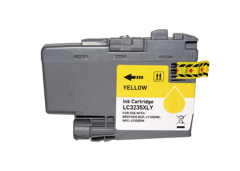 BROTHER (COMPATIBLE) - LC3235XL Jaune Cartouche d'encre générique Brother