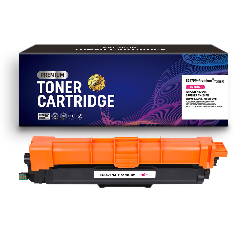 BROTHER (COMPATIBLE PREMIUM) - TN247 Magenta Cartouche de toner générique Brother Qualité Premium