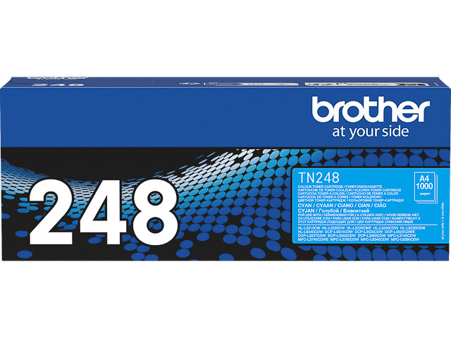 BROTHER (ORIGINAL) - Brother TN248 Cyan Cartouche de toner originale