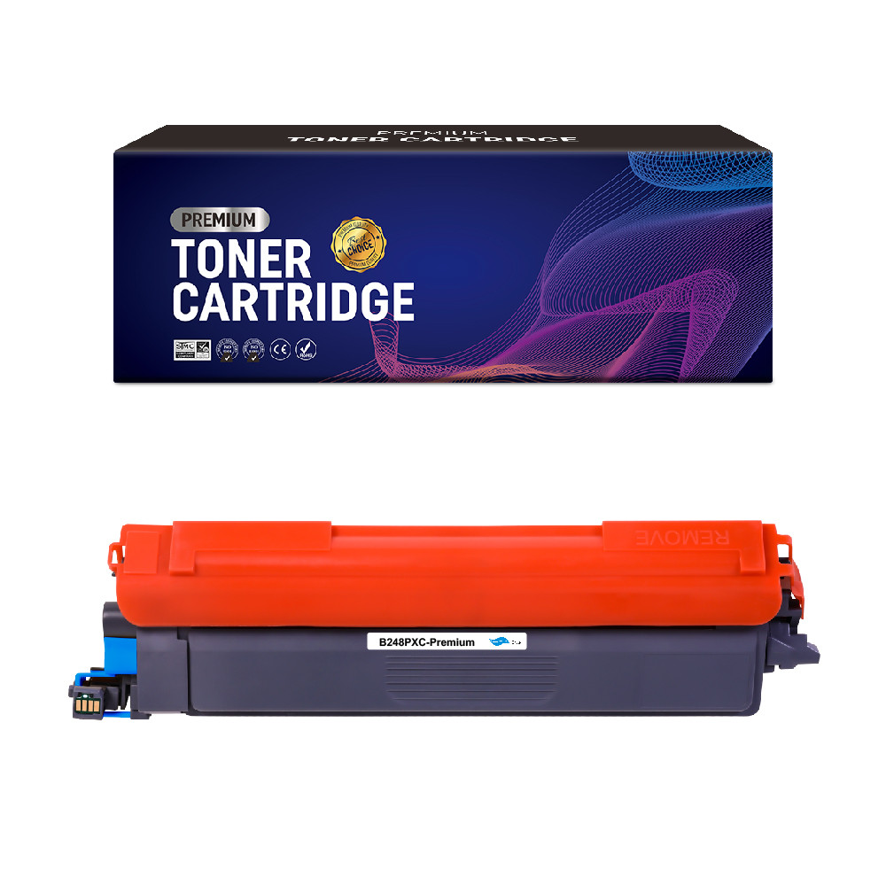 BROTHER (COMPATIBLE PREMIUM) - TN248XL Cyan Cartouche de toner générique Brother Qualité Premium