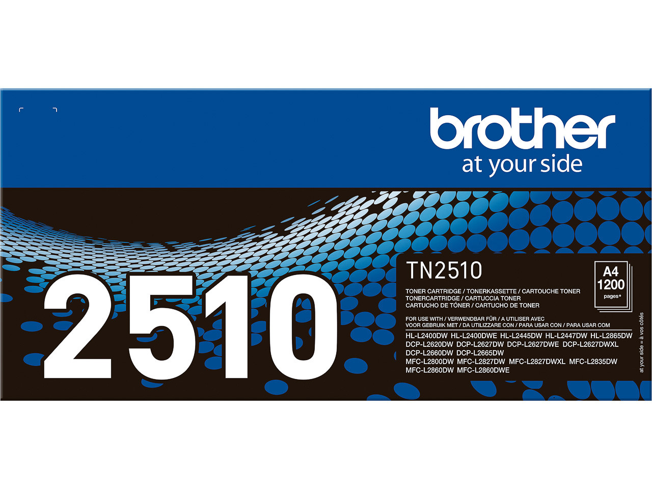 BROTHER (ORIGINAL) - Brother TN2510 Noir Cartouche de toner originale