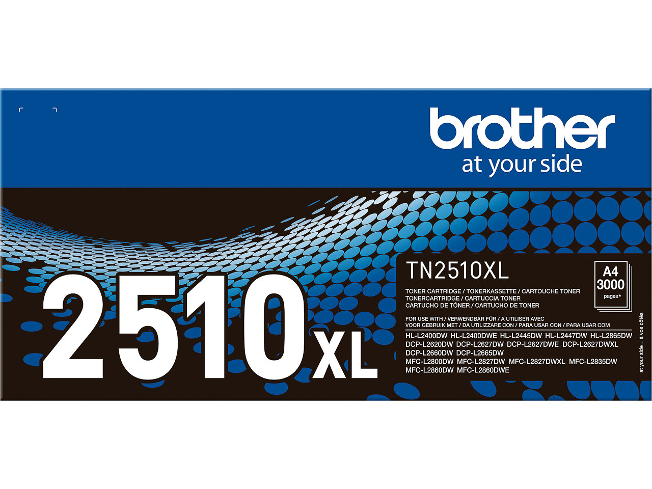 BROTHER (ORIGINAL) - Brother TN2510XL Noir Cartouche de toner originale