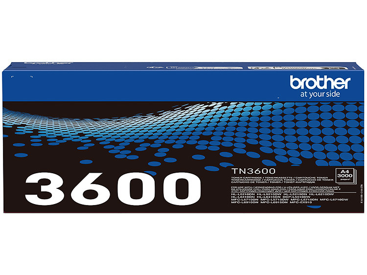 BROTHER (ORIGINAL) - Brother TN-3600 Noir (3000 pages) Toner de marque