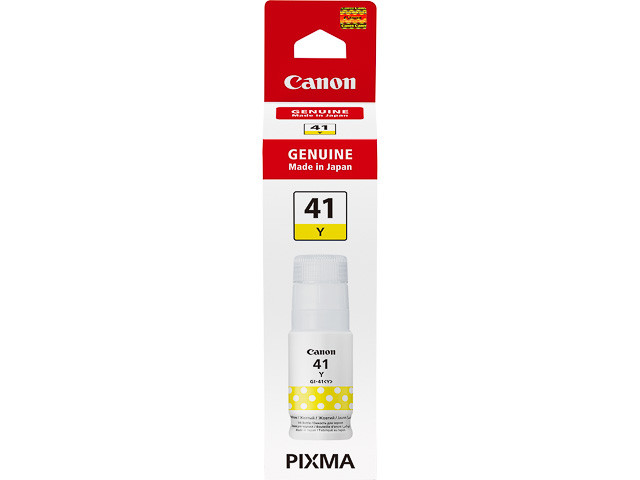 CANON (ORIGINAL) - Canon GI41 Jaune Bouteille d'encre originale 4545C001