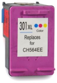 Marque 123encre remplace HP 301XL (CH564EE) cartouche d'encre haute  capacité - couleur