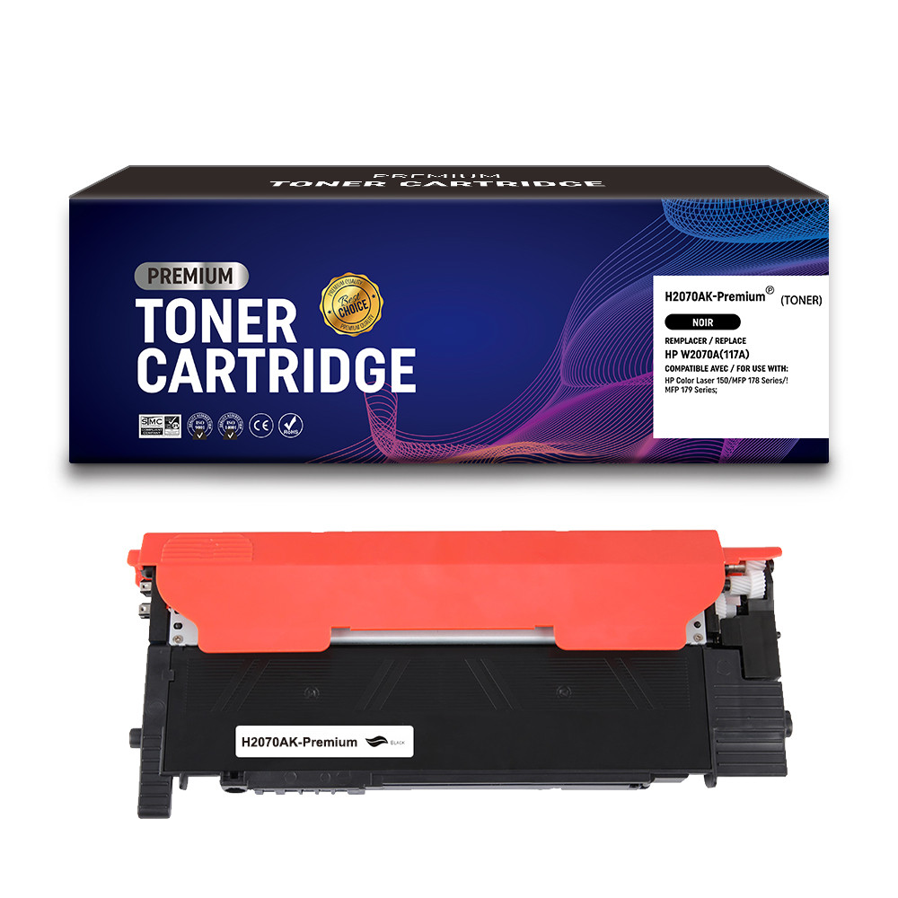 HP (COMPATIBLE PREMIUM) - HP 117A Noir Cartouche de toner générique W2070A Qualité Premium