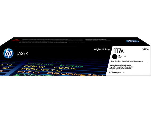 HP (ORIGINAL) - HP 117A Noir Cartouche de toner originale W2070A