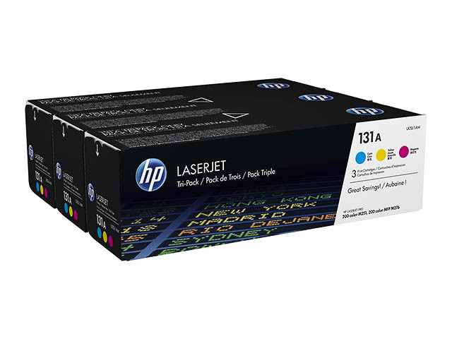 HP (ORIGINAL) - HP 131A Pack de 3 Cartouches de toner originales U0SL1AM