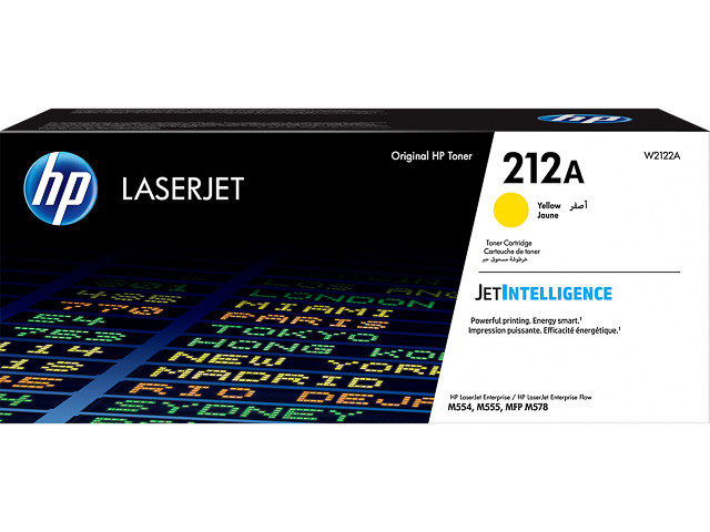 HP (ORIGINAL) - HP 212A Jaune Cartouche de toner originale W2122A