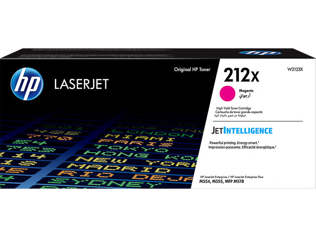 HP (ORIGINAL) - HP 212X Magenta Cartouche de toner originale W2123X