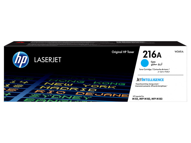 HP (ORIGINAL) - HP 216A Cyan Cartouche de toner originale W2411A