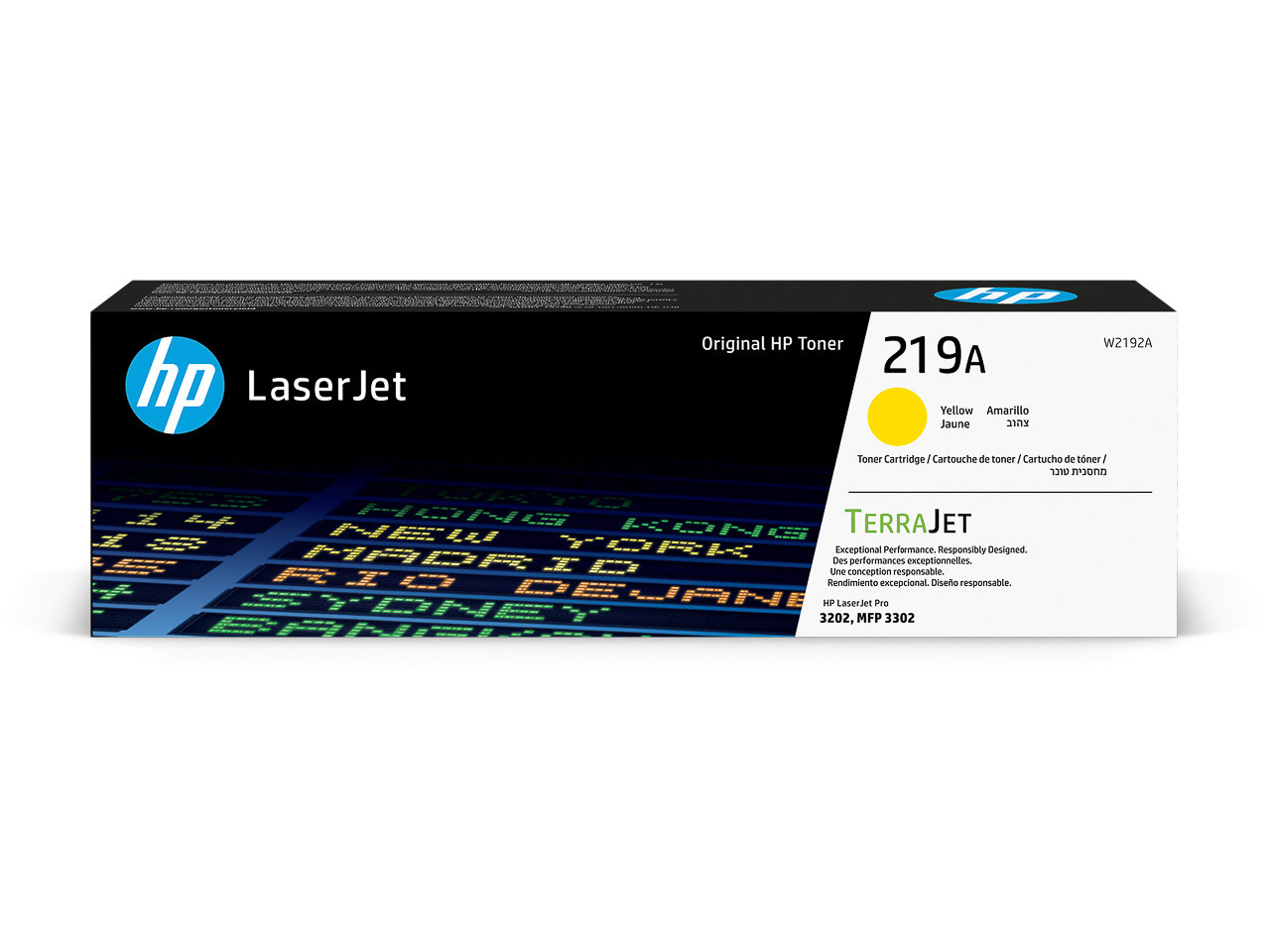 HP (ORIGINAL) - HP 219A Jaune Cartouche de toner originale W2192A