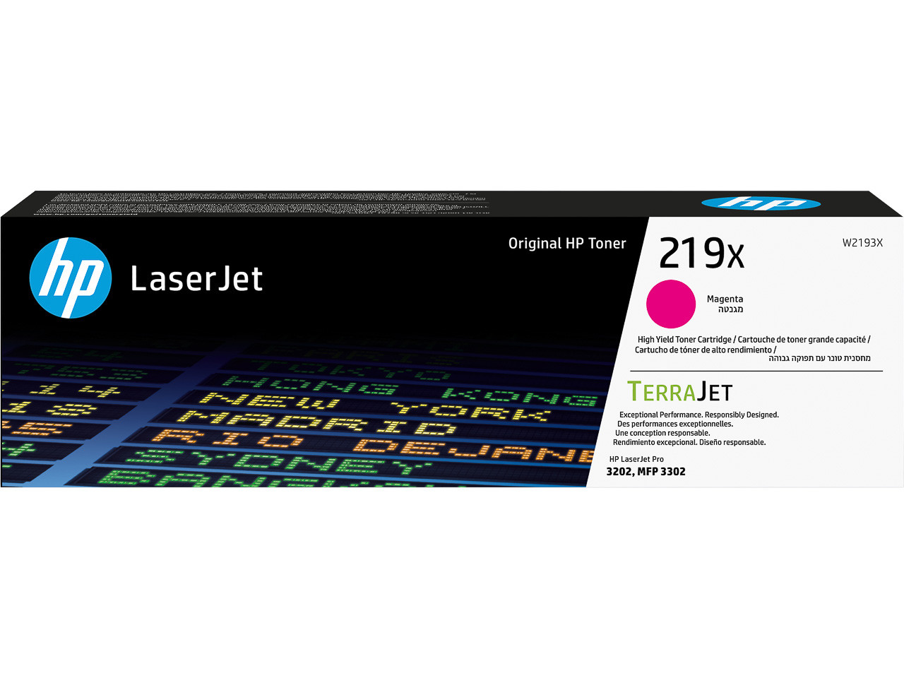 HP (ORIGINAL) - HP 219X Magenta Cartouche de toner originale W2193X