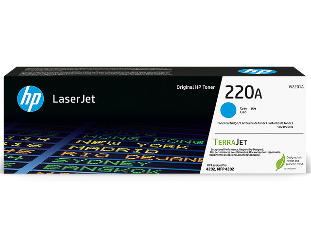 HP (ORIGINAL) - HP 220A Cyan Cartouche de toner originale W2201A