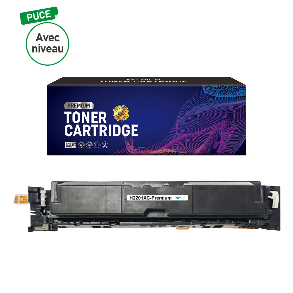 HP (COMPATIBLE PREMIUM) - HP 220X Cyan Cartouche de toner générique Haute Qualité Premium W2201X