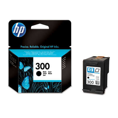 HP ORIGINAL - HP 300 Noir Cartouche d'encre originale CC640EE