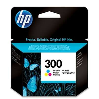 HP ORIGINAL - HP 300 Tricolor Cartouche d'encre originale CC643EE