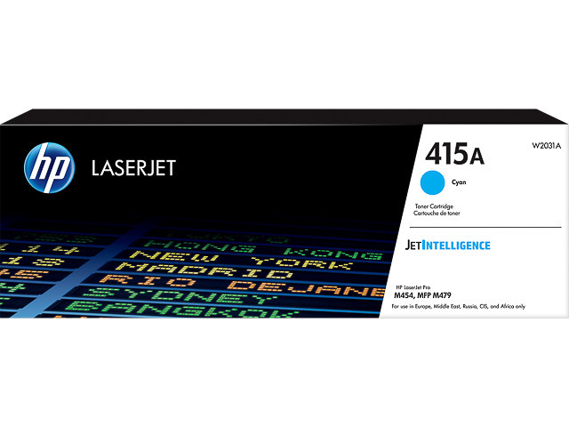 HP (ORIGINAL) - HP 415A Cyan Cartouche de toner originale W2031A