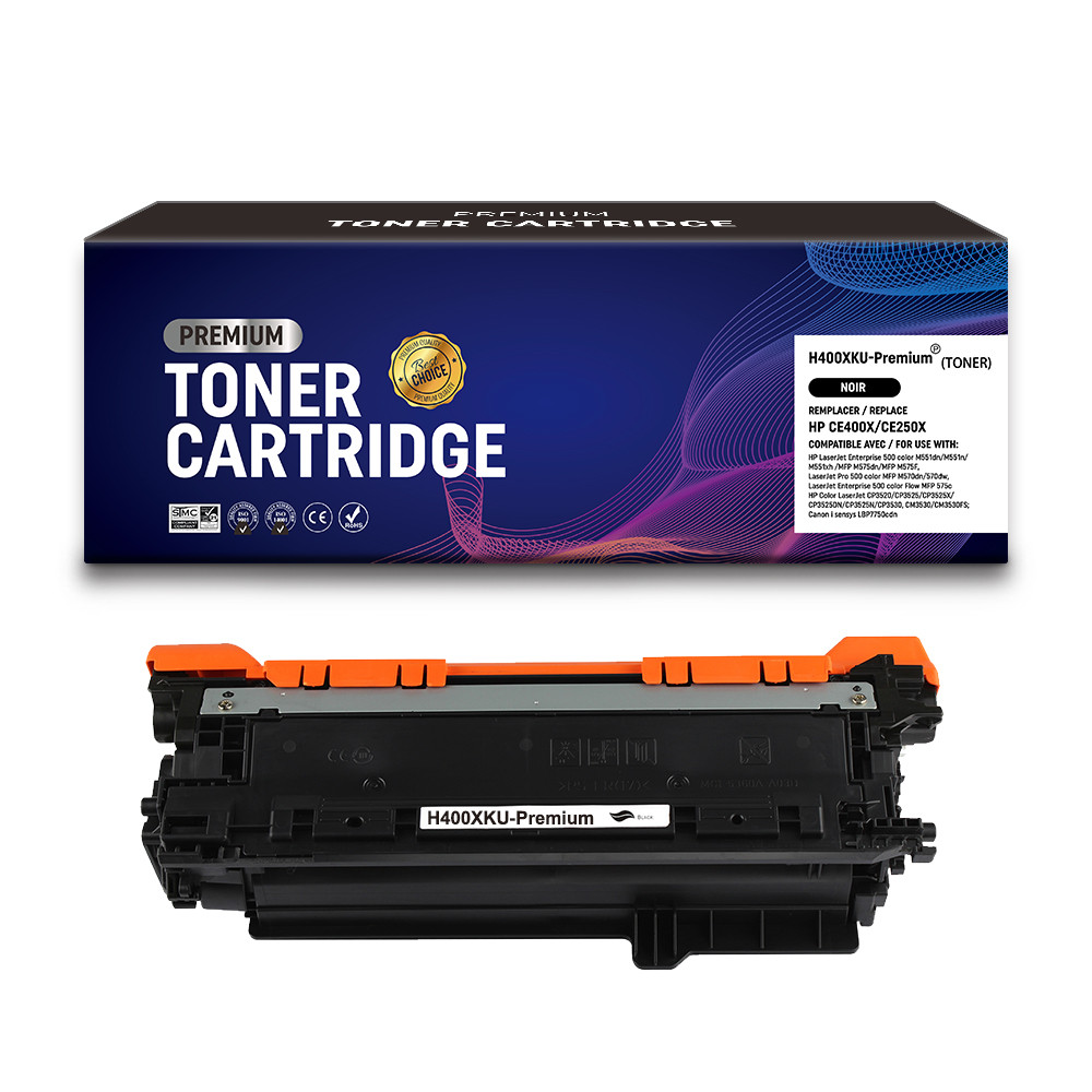 HP (COMPATIBLE PREMIUM) - HP 507X Noir Cartouche de toner générique CE400X Qualité Premium