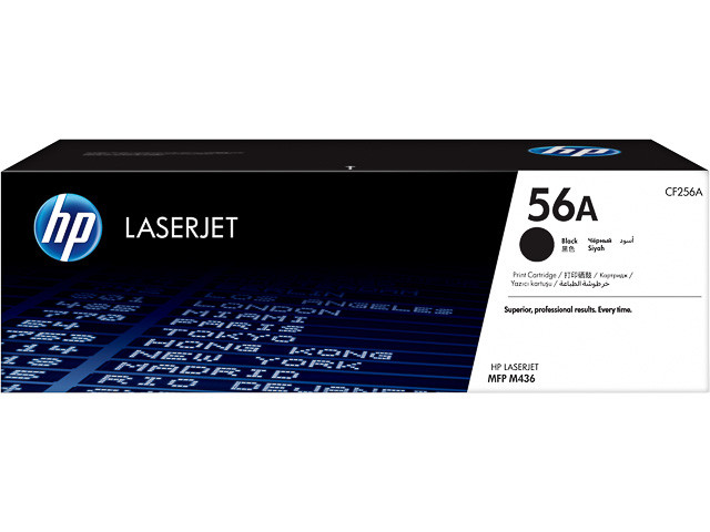 HP (ORIGINAL) - HP 56A Noir Cartouche de toner originale CF256A