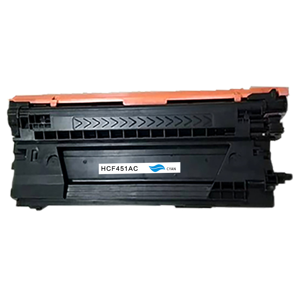 HP (COMPATIBLE) - HP 655A Cyan Cartouche de toner générique CF451A