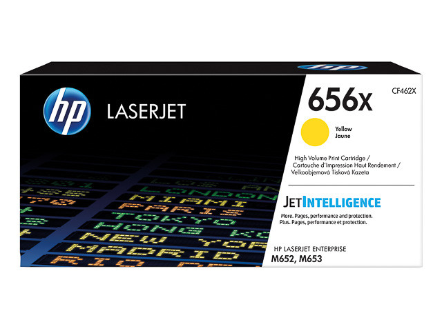 HP (ORIGINAL) - HP 656X Jaune Cartouche de toner originale CF462X