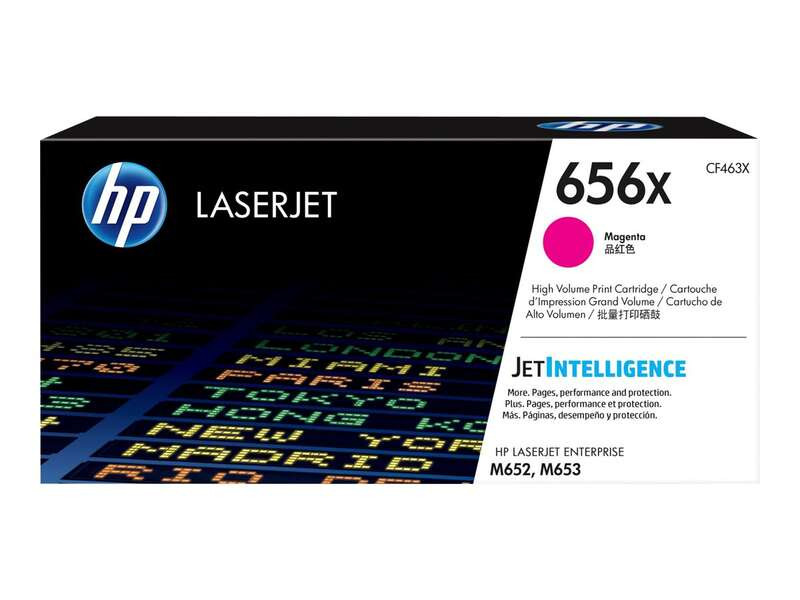 HP (ORIGINAL) - HP 656X Magenta Cartouche de toner originale CF463X