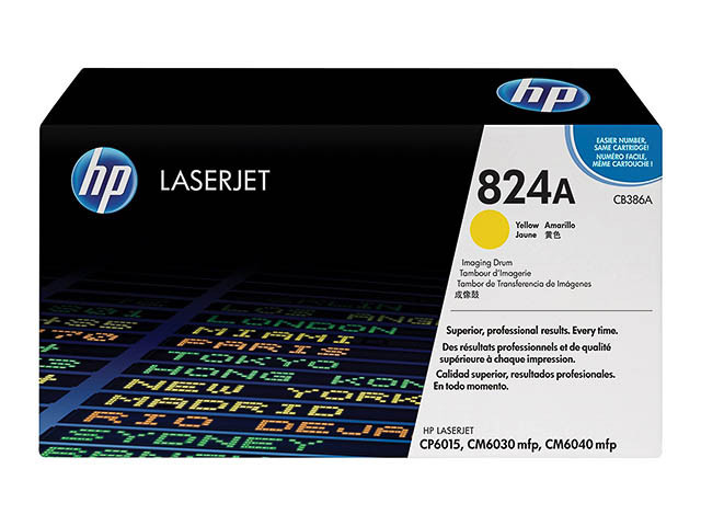 HP (ORIGINAL) - HP 824A Jaune Cartouche de toner originale CB386A