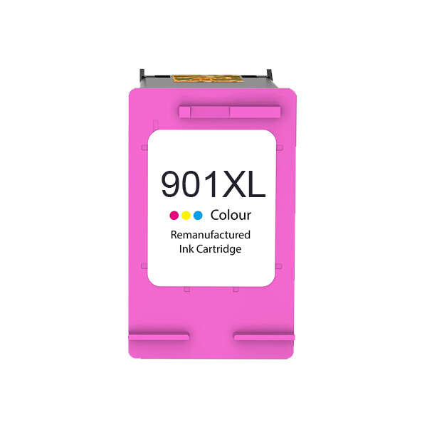 HP (COMPATIBLE) - HP 901XL Tricolor Cartouche d'encre remanufacturée CC656AE