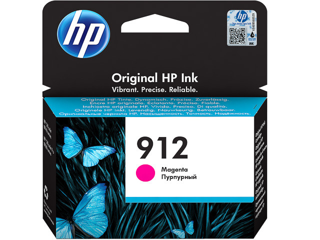 HP (ORIGINAL) - HP 912 Magenta Cartouche d'encre originale 3YL78AE