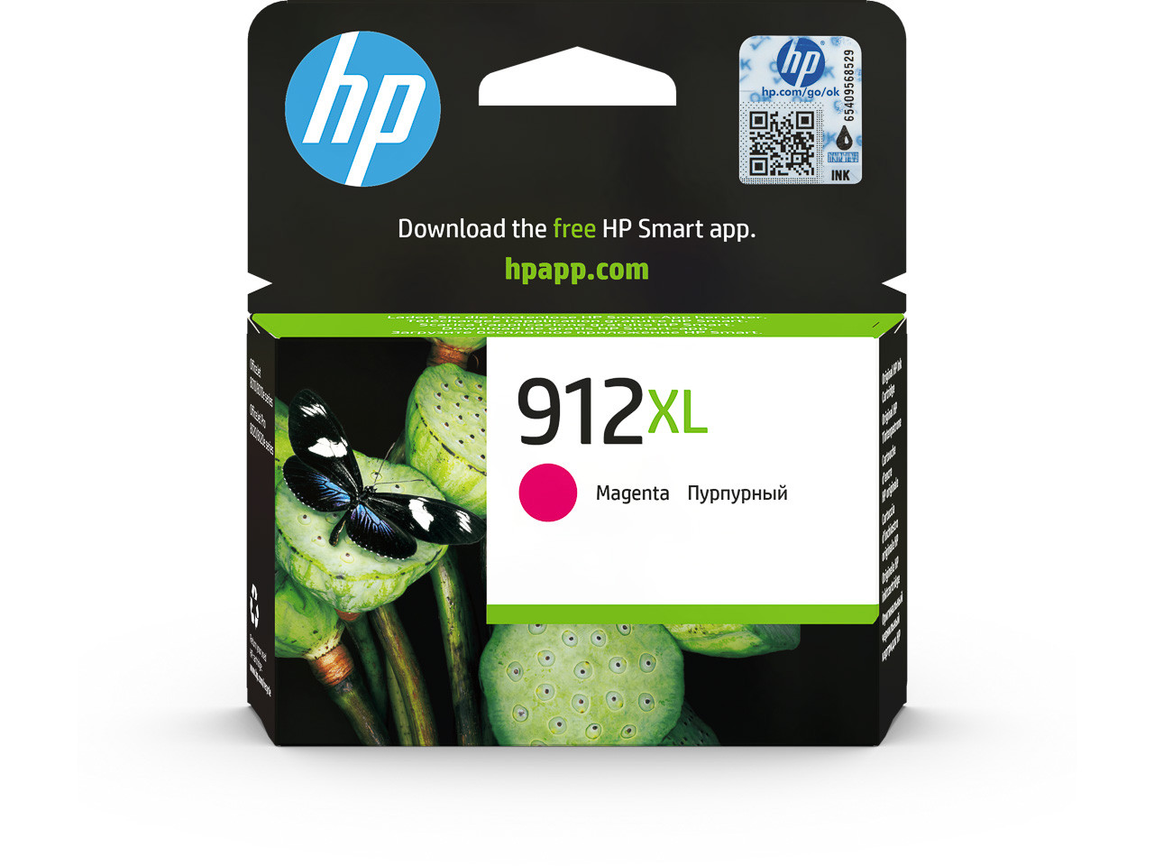 HP (ORIGINAL) - HP 912XL Magenta Cartouche d'encre originale 3YL82AE