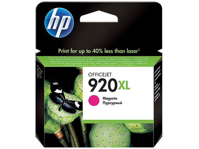 HP (ORIGINAL) - HP 920XL Magenta Cartouche d'encre originale CD973AE