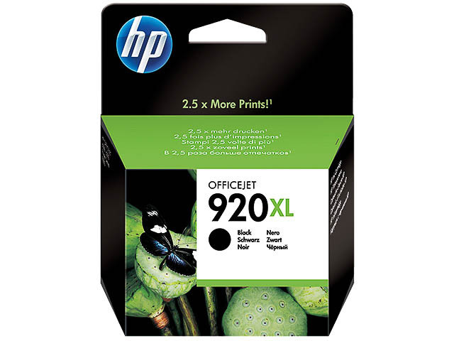 HP (ORIGINAL) - HP 920XL Noir Cartouche d'encre originale CD975AE