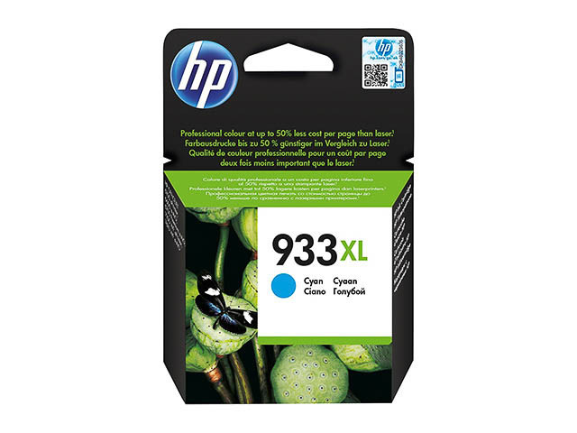 HP (ORIGINAL) - HP 933XL Cyan Cartouche d'encre originale CN054AE