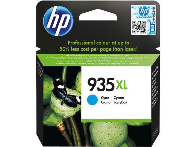 HP (ORIGINAL) - HP 935XL Cyan Cartouche d'encre originale C2P24AE